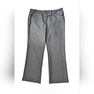 Studio 253 Gray Stretch Dress Pants Women’s Size 16 Office Work Slacks